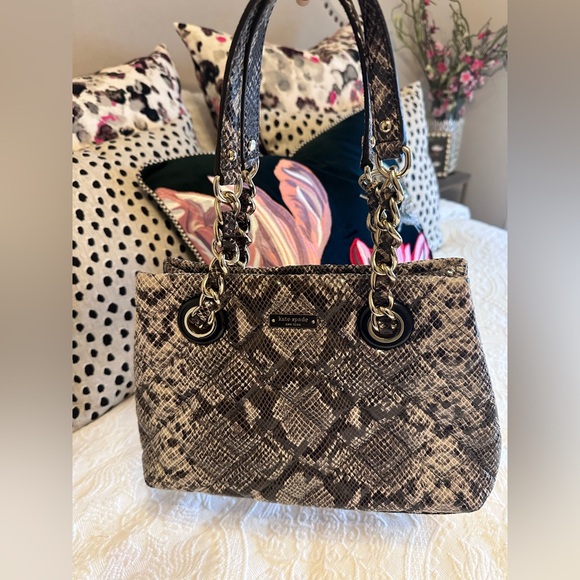 NWT Kate Spade Gorgeous quilted Small Maryanne Gold Coast Snakeskin Bag - Picture 2 of 10